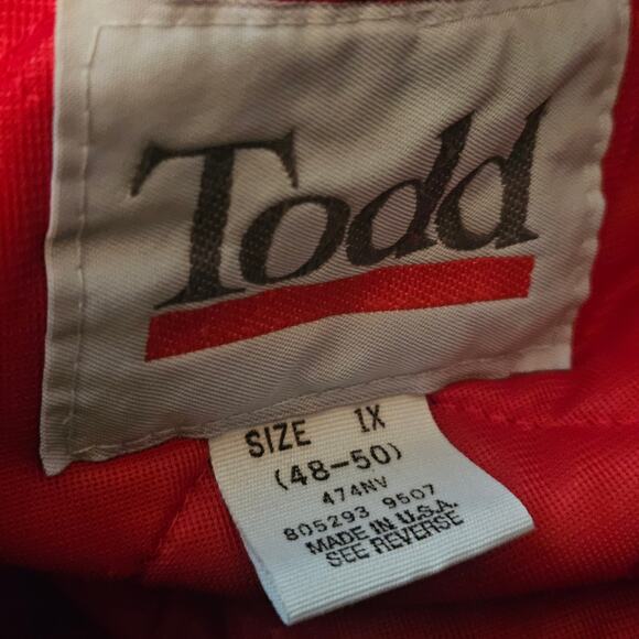 Vintage Brewster Cheese Uniform Jacket Size 1X - Picture 3 of 3